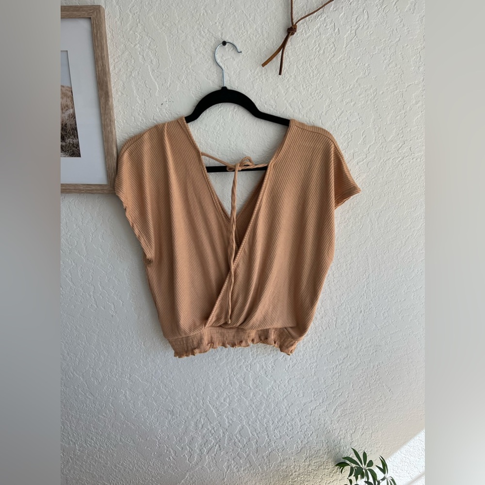 Pinque Alayna Stitch Fix Surplice Knit Top - Picture 3 of 7